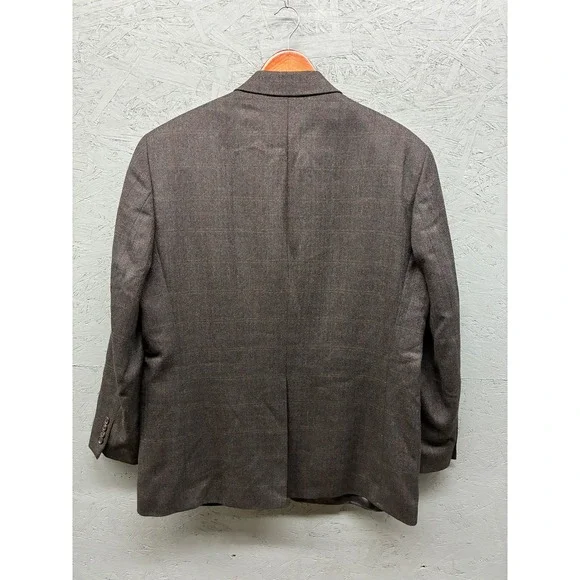 Ralph Lauren Wool Blazer Sport Coat Men's Medium 44R Gray Tweed
